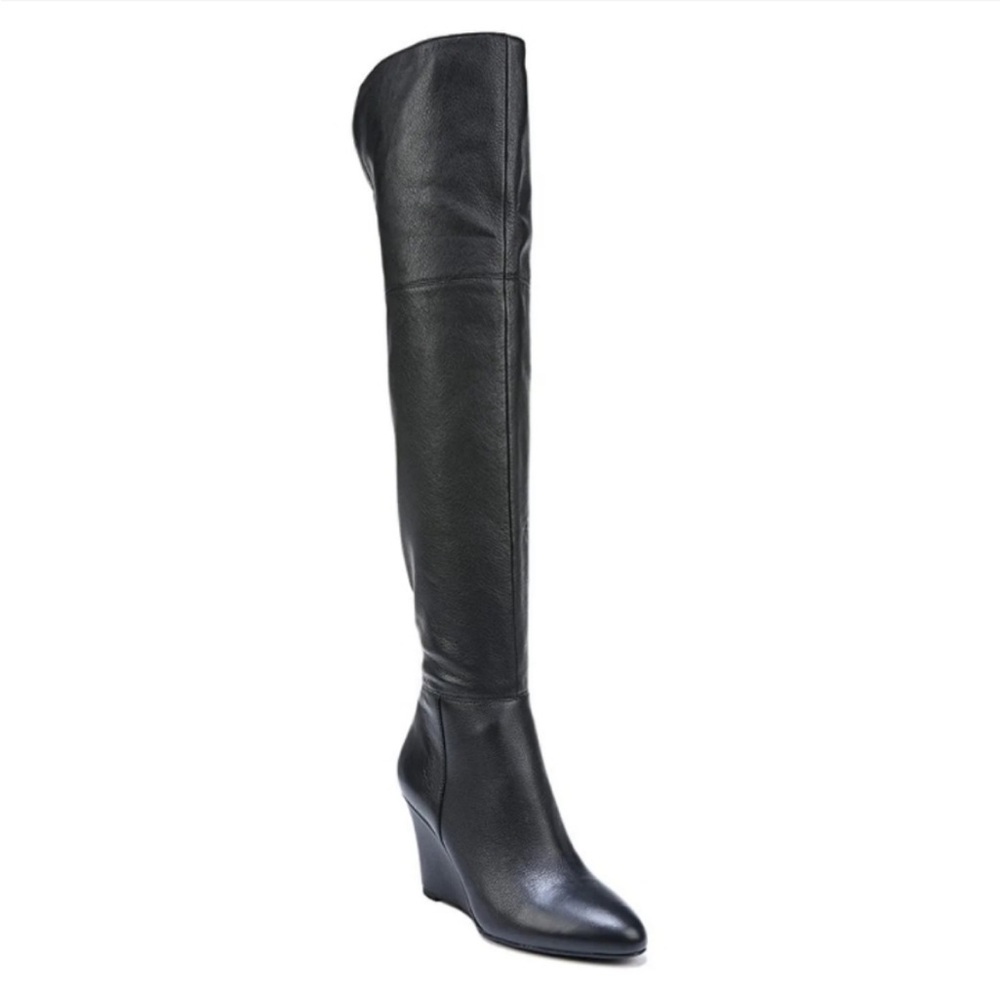 Via Spiga Kennedy Over the Knee Wedge Boots